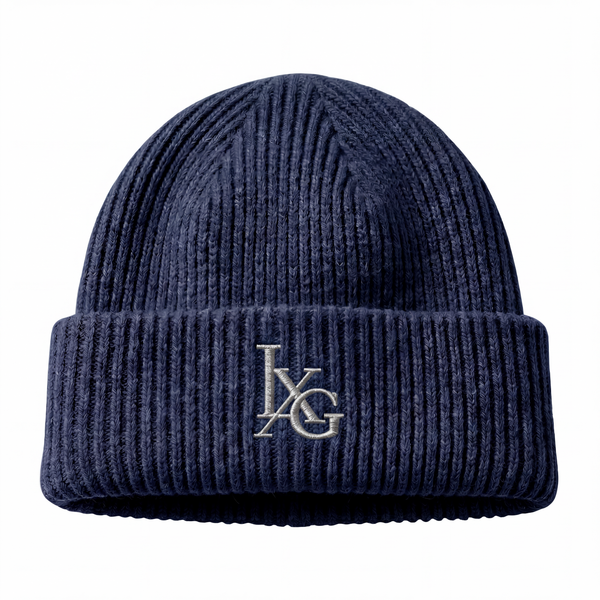 LXG Society Beanie — Navy Regatta