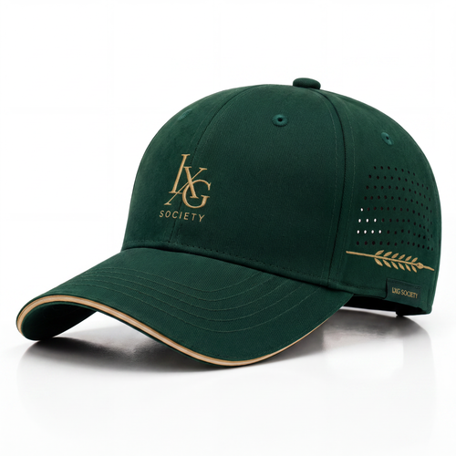 LXG Society Cap — Green Laurel