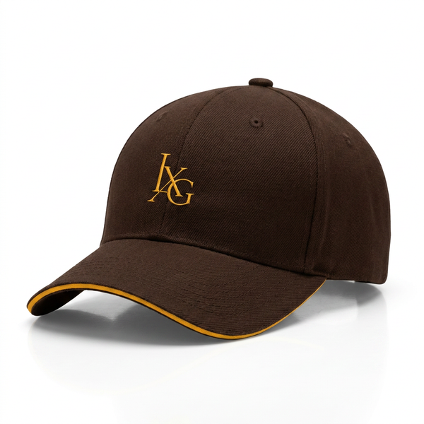 LXG Society Gold Edition Cap — Espresso Brown