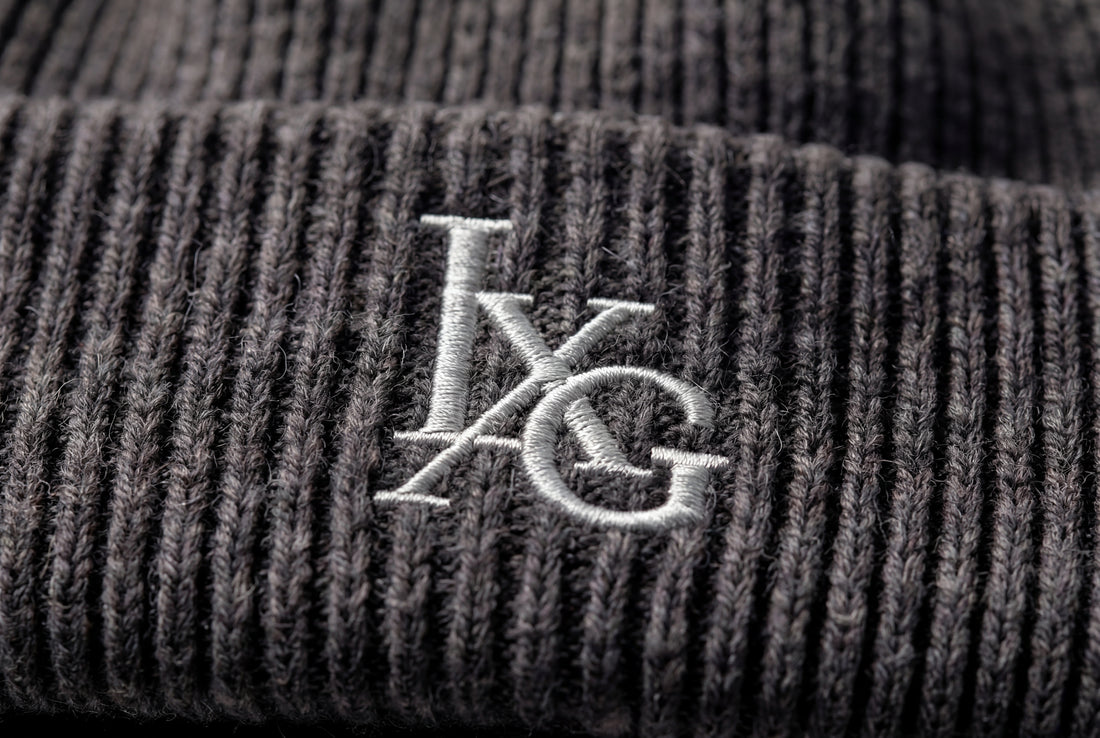 LXG Society Beanie — Charcoal Flint