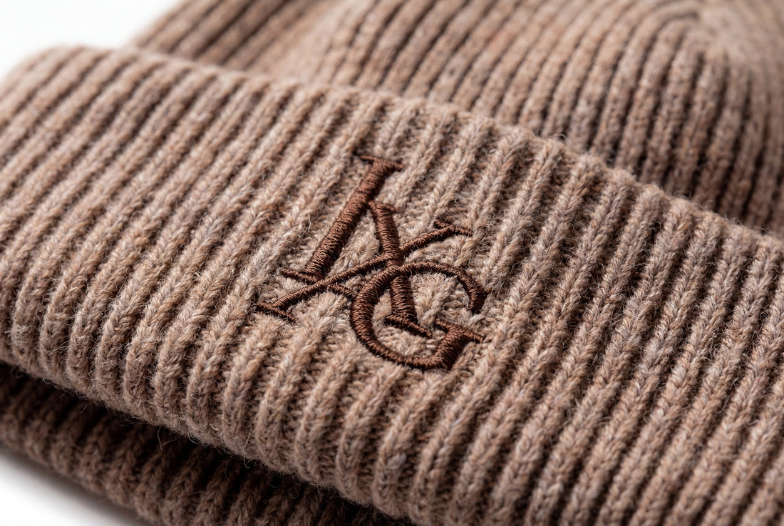 LXG Society Beanie — Taupe Driftwood
